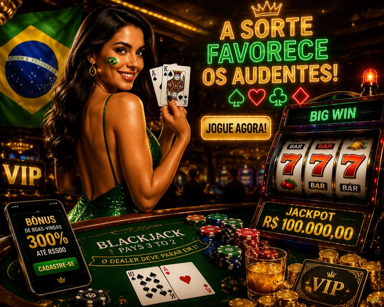 Cassino 24/7 disponível